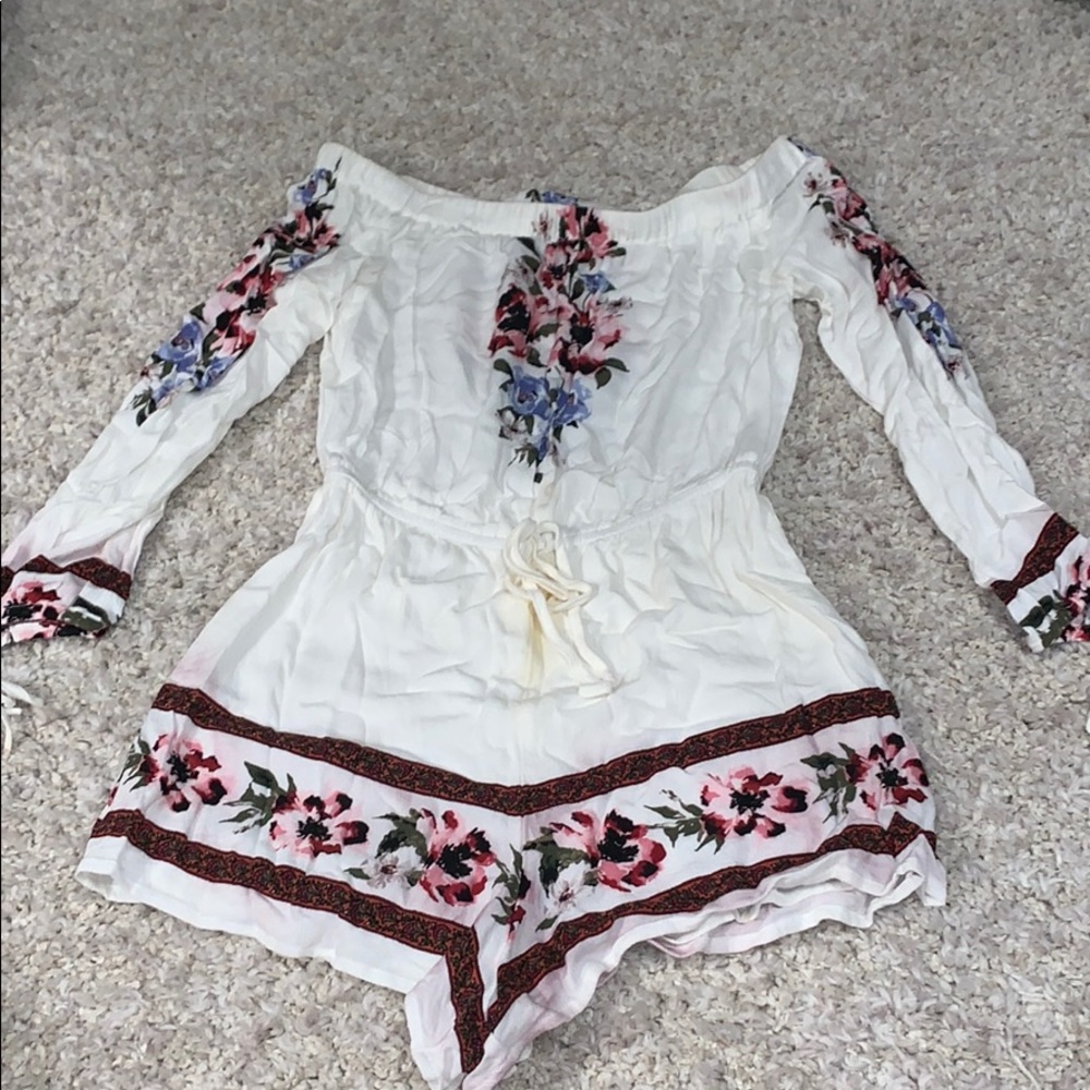 Flowery Romper